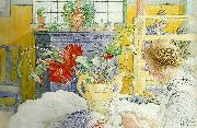 Carl Larsson somnad France oil painting artist